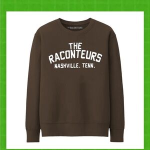 The Raconteurs Brown Crewneck Sweater